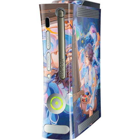 Rainbow Anime Artist Painter by Ivy Dolamore Xbox 360 (Includes HDD) Skin